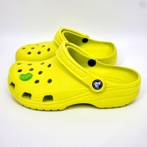 Crocs Womens Classic Clogs W 7 M 5 Slip On Shoes Yellow